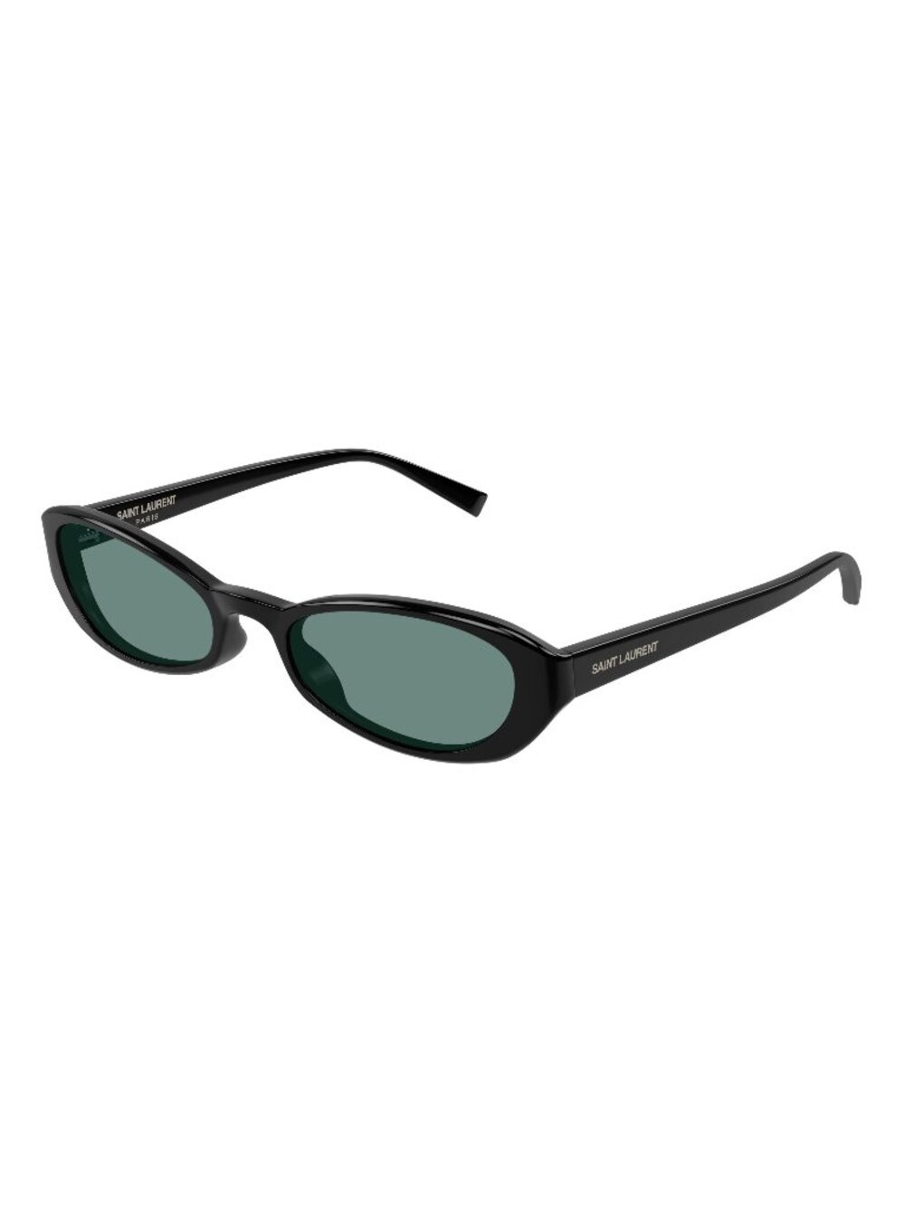 New Saint Laurent Women's Sunglasses Black Green Lens Acetate Frame SL 871 SUE
